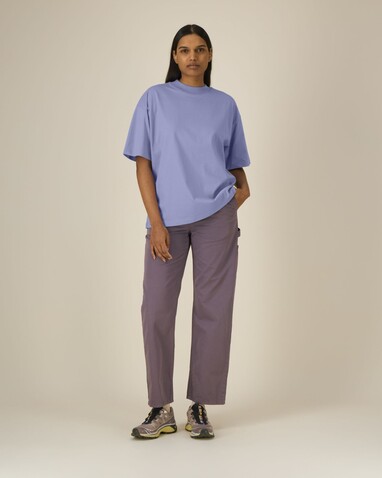 Blaster 2.0 - Das Oversized Unisex-T-Shirt mit Stehkragen - Violet - XXS bedrucken, Art.-Nr. STTU959C1342S Blaster 2.0 - Das Oversized Unisex-T-Shirt mit Stehkragen - Violet - XXS bedrucken, Art.-Nr. STTU959C1342S