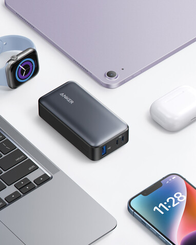 Anker Powerbank PowerCore 10.000mAh, 30W schwarz bedrucken, Art.-Nr. RBA1256G12 Anker Powerbank PowerCore 10.000mAh, 30W schwarz bedrucken, Art.-Nr. RBA1256G12