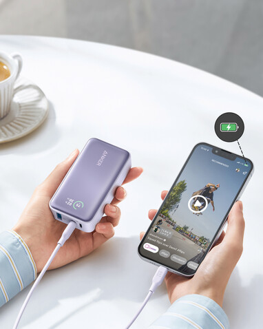 Anker Powerbank PowerCore 10.000mAh, 30W schwarz bedrucken, Art.-Nr. RBA1256G12 Anker Powerbank PowerCore 10.000mAh, 30W schwarz bedrucken, Art.-Nr. RBA1256G12