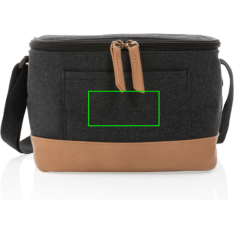 Impact AWARE™ rCanvas 6-Pack Kühltasche schwarz bedrucken, Art.-Nr. P422.421 Impact AWARE™ rCanvas 6-Pack Kühltasche schwarz bedrucken, Art.-Nr. P422.421