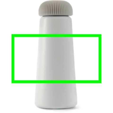 VINGA Erie 450ml Vakuumflasche aus RCS recyceltem Stahl weiß bedrucken, Art.-Nr. V430013 VINGA Erie 450ml Vakuumflasche aus RCS recyceltem Stahl weiß bedrucken, Art.-Nr. V430013
