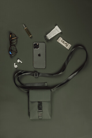 VINGA Baltimore RCS Essentials Tasche grün bedrucken, Art.-Nr. V7630007