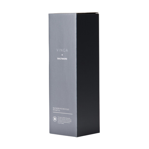 VINGA Baltimore RCS recyc. Edelstahlflasche 600ml greige bedrucken, Art.-Nr. V4300509 VINGA Baltimore RCS recyc. Edelstahlflasche 600ml greige bedrucken, Art.-Nr. V4300509