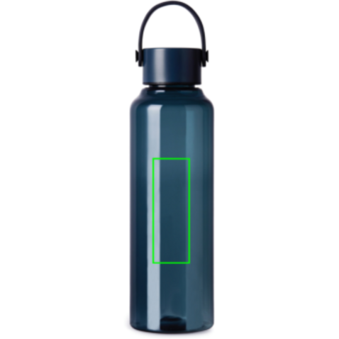 VINGA Baltimore RCS rPET-Flasche 550ml navy blau bedrucken, Art.-Nr. V4330605 VINGA Baltimore RCS rPET-Flasche 550ml navy blau bedrucken, Art.-Nr. V4330605