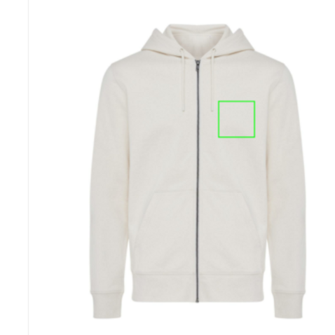 IQONIQ Abisko Zip-Kapuzenpullover aus recycelter Baumwolle natural raw bedrucken, Art.-Nr. T9600.018.L IQONIQ Abisko Zip-Kapuzenpullover aus recycelter Baumwolle natural raw bedrucken, Art.-Nr. T9600.018.L