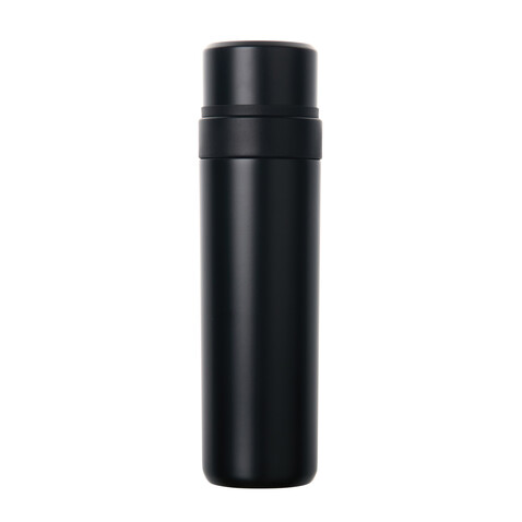 VINGA Tono RCS Thermoskanne mit zwei Bechern, 750ml schwarz bedrucken, Art.-Nr. V4300701 VINGA Tono RCS Thermoskanne mit zwei Bechern, 750ml schwarz bedrucken, Art.-Nr. V4300701