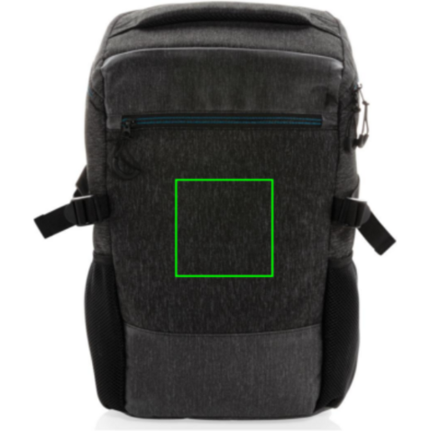900D Easy Access 15.6" Laptop-Rucksack, PVC-frei schwarz bedrucken, Art.-Nr. P760.071