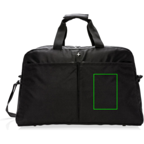 Swiss Peak RFID Wochenendtasche mit Kofferöffnung schwarz bedrucken, Art.-Nr. P762.271 Swiss Peak RFID Wochenendtasche mit Kofferöffnung schwarz bedrucken, Art.-Nr. P762.271