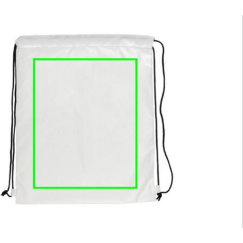 Impact AWARE™ RPET 190T Sportbeutel weiß bedrucken, Art.-Nr. P762.683 Impact AWARE™ RPET 190T Sportbeutel weiß bedrucken, Art.-Nr. P762.683