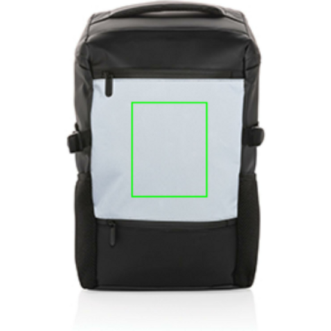 PU-Easy-Access High-Visibility 15.6" Laptop-Rucksack schwarz bedrucken, Art.-Nr. P762.721 PU-Easy-Access High-Visibility 15.6" Laptop-Rucksack schwarz bedrucken, Art.-Nr. P762.721