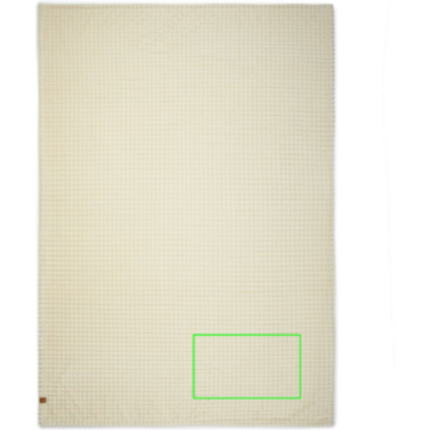 VINGA Branson Decke aus GRS recyceltem PET beige bedrucken, Art.-Nr. V404063 VINGA Branson Decke aus GRS recyceltem PET beige bedrucken, Art.-Nr. V404063
