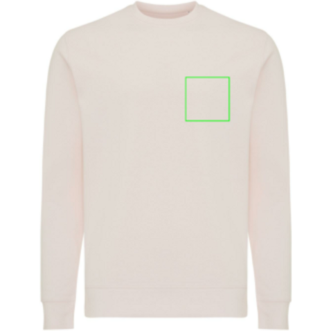 IQONIQ Etosha Lightweight Sweater aus recycelter Baumwolle cloud pink bedrucken, Art.-Nr. T9303.039.S IQONIQ Etosha Lightweight Sweater aus recycelter Baumwolle cloud pink bedrucken, Art.-Nr. T9303.039.S