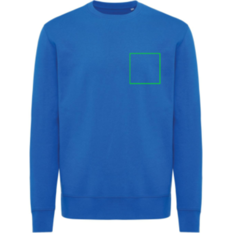 IQONIQ Etosha Lightweight Sweater aus recycelter Baumwolle Königsblau bedrucken, Art.-Nr. T9303.025.S IQONIQ Etosha Lightweight Sweater aus recycelter Baumwolle Königsblau bedrucken, Art.-Nr. T9303.025.S