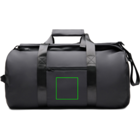 VINGA Baltimore RCS Wochenend-Rucksack schwarz bedrucken, Art.-Nr. V7030301