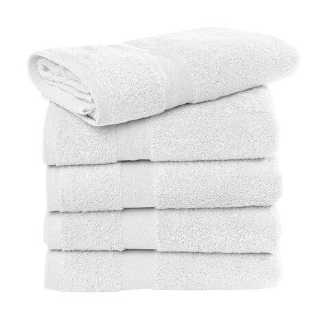 SG ACCESSORIES - TOWELS Seine Guest Towel LUXE, White, 30x50 bedrucken, Art.-Nr. 005640001