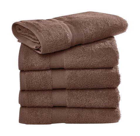 SG ACCESSORIES - TOWELS Seine Beach Towel LUXE, Chocolate, 100x150 bedrucken, Art.-Nr. 006647021