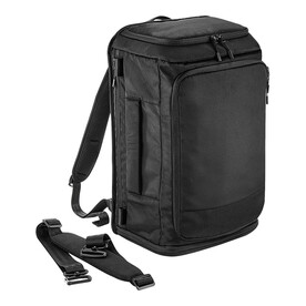 Quadra Pitch Black 72 Hour Weekender, Black, One Size bedrucken, Art.-Nr. 008301010