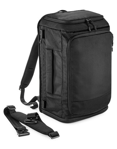 Quadra Pitch Black 72 Hour Weekender, Black, One Size bedrucken, Art.-Nr. 008301010