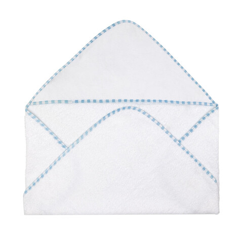 SG ACCESSORIES - TOWELS Po Hooded Baby Towel, White/Baby Blue, One Size bedrucken, Art.-Nr. 010640580 SG ACCESSORIES - TOWELS Po Hooded Baby Towel, White/Baby Blue, One Size bedrucken, Art.-Nr. 010640580