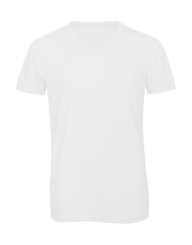 B & C V Triblend/men T-Shirt, White, S bedrucken, Art.-Nr. 011420003 B & C V Triblend/men T-Shirt, White, S bedrucken, Art.-Nr. 011420003