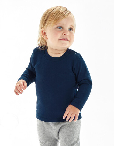 BabyBugz Baby Longsleeve Top, White, 3-6 bedrucken, Art.-Nr. 011470002 BabyBugz Baby Longsleeve Top, White, 3-6 bedrucken, Art.-Nr. 011470002