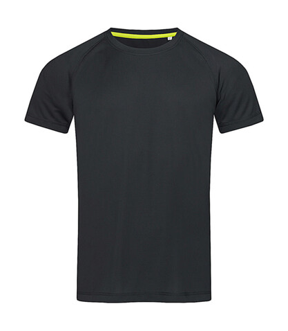 Stedman Active 140 Raglan Men, Black Opal, M bedrucken, Art.-Nr. 012051024