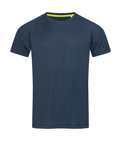 Stedman Active 140 Raglan Men, Marina Blue, 2XL bedrucken, Art.-Nr. 012052077