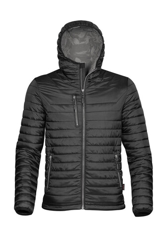 StormTech Gravity Thermal Jacket, Black/Charcoal, 2XL bedrucken, Art.-Nr. 012181657