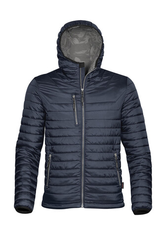 StormTech Gravity Thermal Jacket, Navy/Charcoal, S bedrucken, Art.-Nr. 012182643
