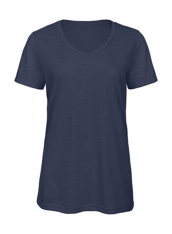 B & C V Triblend/women T-Shirt, Heather Navy, M bedrucken, Art.-Nr. 012422044 B & C V Triblend/women T-Shirt, Heather Navy, M bedrucken, Art.-Nr. 012422044