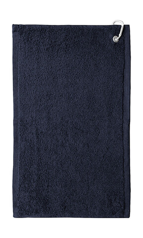 SG ACCESSORIES - TOWELS Thames Golf Towel 30x50 cm, Navy, One Size bedrucken, Art.-Nr. 012642000
