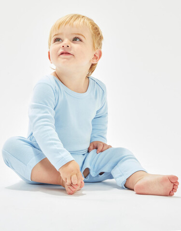 BabyBugz Baby Rompasuit, Heather Grey Melange, 3-6 bedrucken, Art.-Nr. 013471262 BabyBugz Baby Rompasuit, Heather Grey Melange, 3-6 bedrucken, Art.-Nr. 013471262