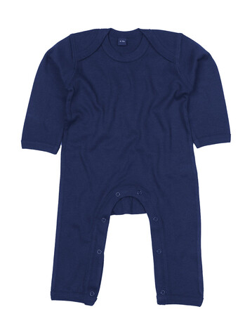 BabyBugz Baby Rompasuit, Nautical Navy, 12-18 bedrucken, Art.-Nr. 013472014