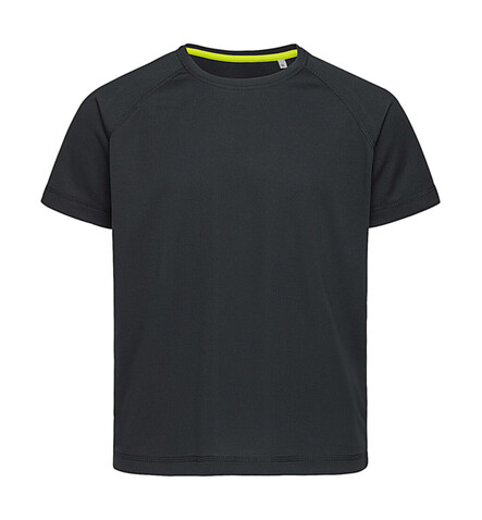 Stedman Active 140 Raglan Kids, Black Opal, S (122-128) bedrucken, Art.-Nr. 015051023