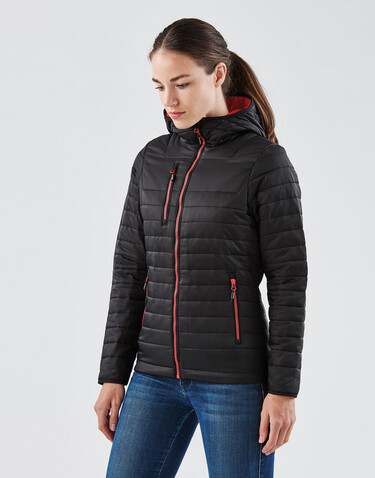 StormTech Women`s Gravity Thermal Jacket, Navy/Charcoal, S bedrucken, Art.-Nr. 015182643