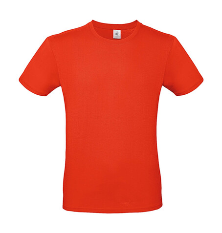 B &amp; C #E150 T-Shirt, Fire Red, S bedrucken, Art.-Nr. 015424071