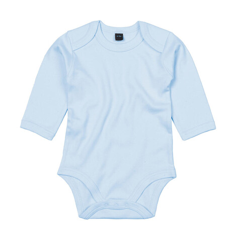 BabyBugz Baby long Sleeve Bodysuit, Dusty Blue, 6-12 bedrucken, Art.-Nr. 015473113 BabyBugz Baby long Sleeve Bodysuit, Dusty Blue, 6-12 bedrucken, Art.-Nr. 015473113