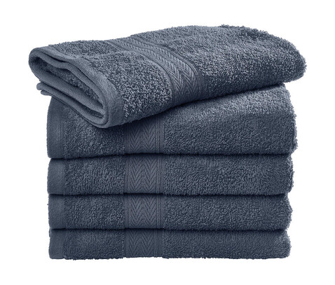 SG ACCESSORIES - TOWELS Rhine Hand Towel COMFORT, Navy, One Size bedrucken, Art.-Nr. 015642000