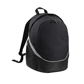 Quadra Pro Team Backpack, Black/Grey, One Size bedrucken, Art.-Nr. 016301580