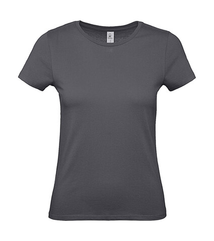 B & C #E150 /women T-Shirt, Dark Grey, S bedrucken, Art.-Nr. 016421283 B & C #E150 /women T-Shirt, Dark Grey, S bedrucken, Art.-Nr. 016421283