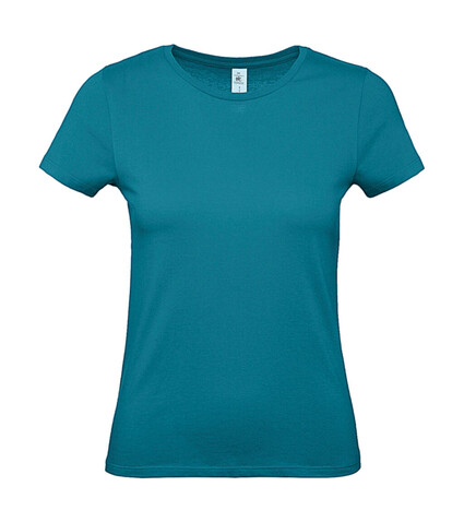 B &amp; C #E150 /women T-Shirt, Diva Blue, XL bedrucken, Art.-Nr. 016423306