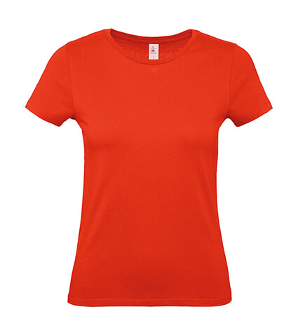 B & C #E150 /women T-Shirt, Fire Red, S bedrucken, Art.-Nr. 016424073 B & C #E150 /women T-Shirt, Fire Red, S bedrucken, Art.-Nr. 016424073