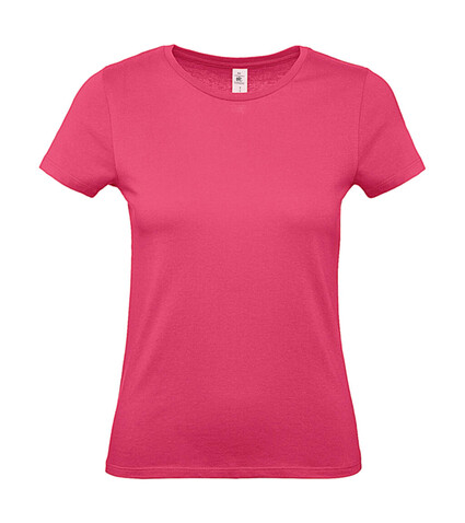 B &amp; C #E150 /women T-Shirt, Fuchsia, M bedrucken, Art.-Nr. 016424184
