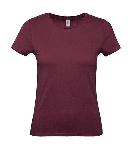 B & C #E150 /women T-Shirt, Burgundy, L bedrucken, Art.-Nr. 016424485 B & C #E150 /women T-Shirt, Burgundy, L bedrucken, Art.-Nr. 016424485