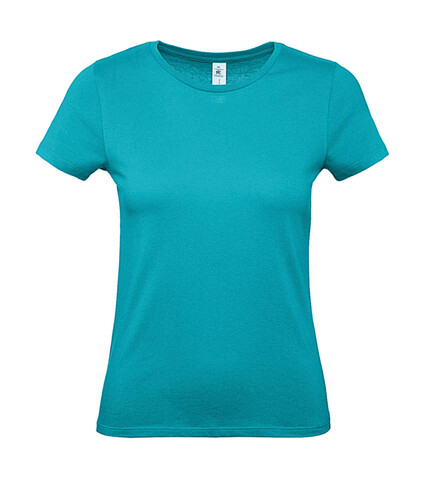 B &amp; C #E150 /women T-Shirt, Real Turquoise, L bedrucken, Art.-Nr. 016425335