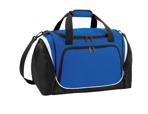 Quadra Pro Team Locker Bag, Graphite/Black/White, One Size bedrucken, Art.-Nr. 018301860
