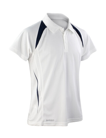Result Spiro Team Spirit Polo, White/Navy, L bedrucken, Art.-Nr. 018330525 Result Spiro Team Spirit Polo, White/Navy, L bedrucken, Art.-Nr. 018330525