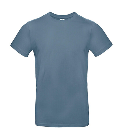 B &amp; C #E190 T-Shirt, Stone Blue, 2XL bedrucken, Art.-Nr. 019423365