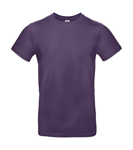 B &amp; C #E190 T-Shirt, Urban Purple, L bedrucken, Art.-Nr. 019423473