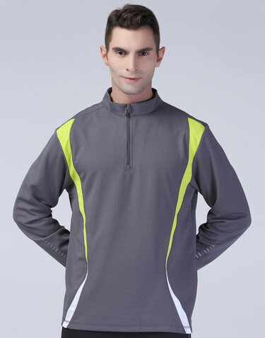 Result Spiro Trial Training Top, White/Red/White, L bedrucken, Art.-Nr. 020330915